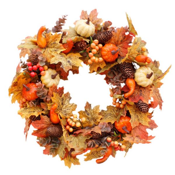 artificial wreath garland rattan frame with pumpkin berries pine cone and maple leaves halloween thanksgiving autumn holiday d
artificial wreath garland rattan frame with pumpkin berries pine cone and maple leaves halloween thanksgiving autumn holiday d