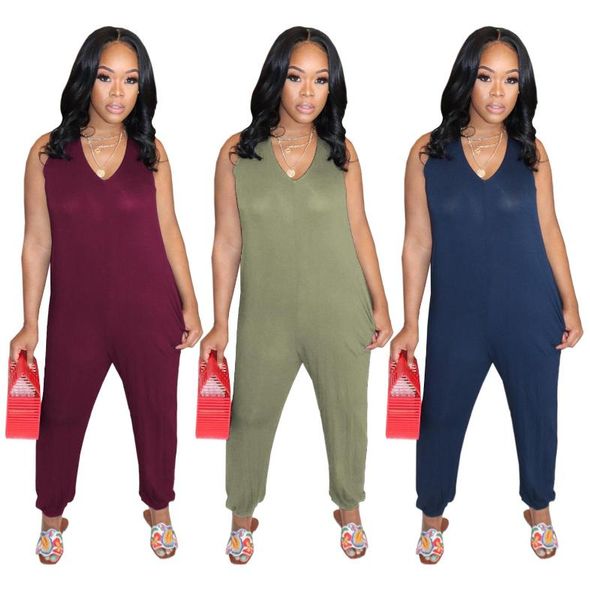 women new strap jumpsuit solid color sleeveless fashion casual summer ladies jumpsuits high street romper, Black;white
women new strap jumpsuit solid color sleeveless fashion casual summer ladies jumpsuits high street romper, Black;white