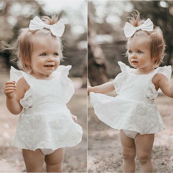 focusnorm newborn baby girls romper dress sleeveless princess lace party romper headband 2pcs clothes outfit sets 6-24months, Blue
focusnorm newborn baby girls romper dress sleeveless princess lace party romper headband 2pcs clothes outfit sets 6-24months, Blue