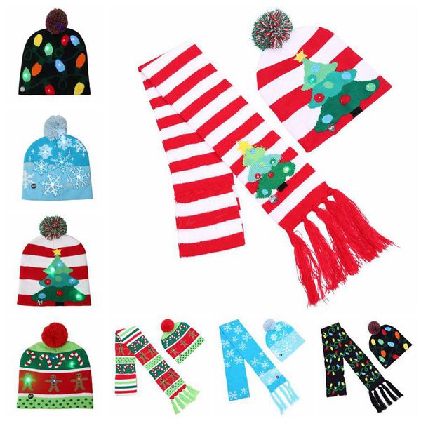 festivals hats xmas party gifts cap kids led christmas knitted hat scarf santa claus snowman reindeer elk dhl an2571
festivals hats xmas party gifts cap kids led christmas knitted hat scarf santa claus snowman reindeer elk dhl an2571
