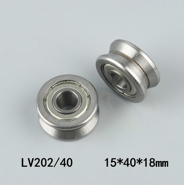 5pcs/lot lv202/40 15x40x18mm v groove roller bearing wheel pulley bearings guide track 15*40*18 mm
5pcs/lot lv202/40 15x40x18mm v groove roller bearing wheel pulley bearings guide track 15*40*18 mm