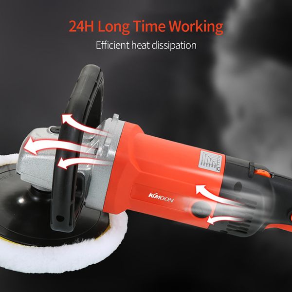 kkmoon 1400w angle grinder car polishing machine car waxing polisher machine m14 polish 180mm paint care variable speed
kkmoon 1400w angle grinder car polishing machine car waxing polisher machine m14 polish 180mm paint care variable speed
