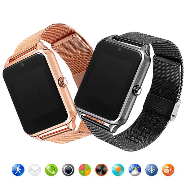 fashion men women z60 smart watch clock support sim card slot push message bluetooth connectivity for android phone smartwatch
fashion men women z60 smart watch clock support sim card slot push message bluetooth connectivity for android phone smartwatch