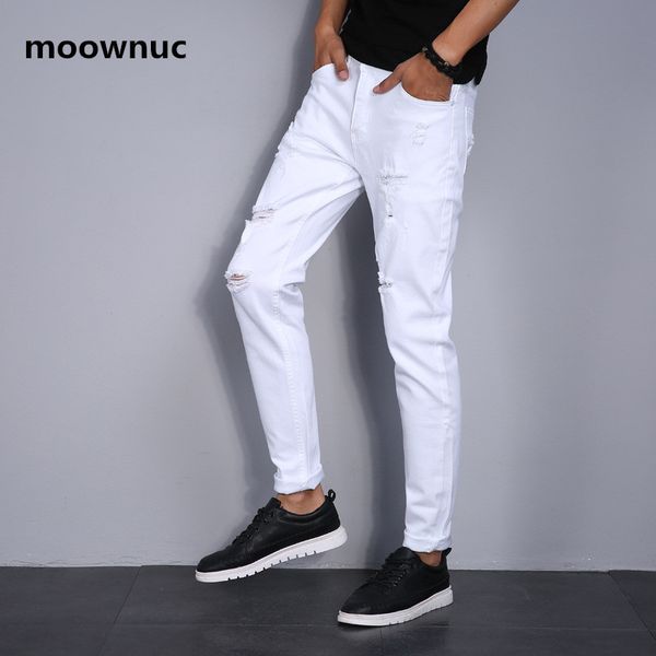 2020 new arrival tearing jeans men's ankle-length pants elastic jeans men, casual 100% cotton denim skinny, Blue
2020 new arrival tearing jeans men's ankle-length pants elastic jeans men, casual 100% cotton denim skinny, Blue