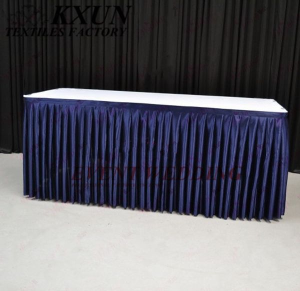 nice looking satin table skirt table cloth skirting for banquet wedding event festival decoration
nice looking satin table skirt table cloth skirting for banquet wedding event festival decoration