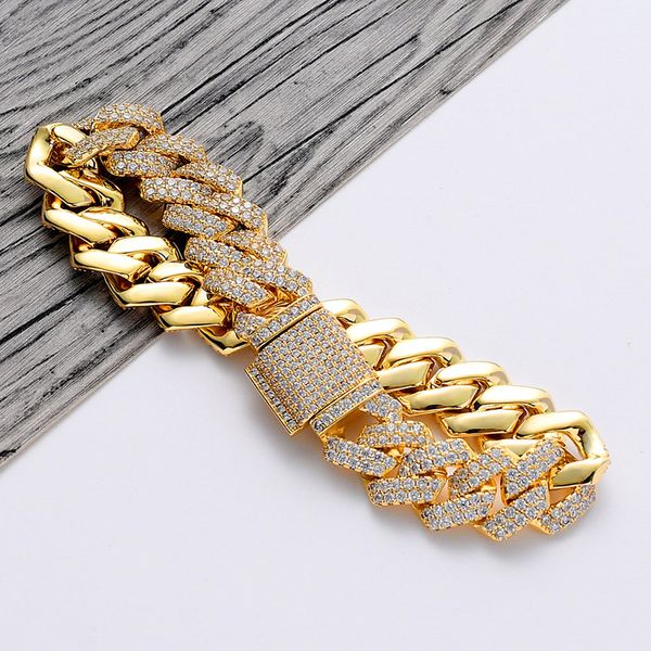 13mm wide hip hop cz stone paved bing iced out sqaure cuban miami link chain bracelets bangles for men rapper jewelry gold, Black
13mm wide hip hop cz stone paved bing iced out sqaure cuban miami link chain bracelets bangles for men rapper jewelry gold, Black