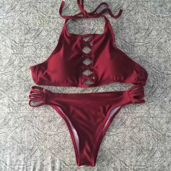 hirigin women bikini set 2019 hollow out push up women swimwear new bandage padded bathing suit swimming suit halter solid
hirigin women bikini set 2019 hollow out push up women swimwear new bandage padded bathing suit swimming suit halter solid