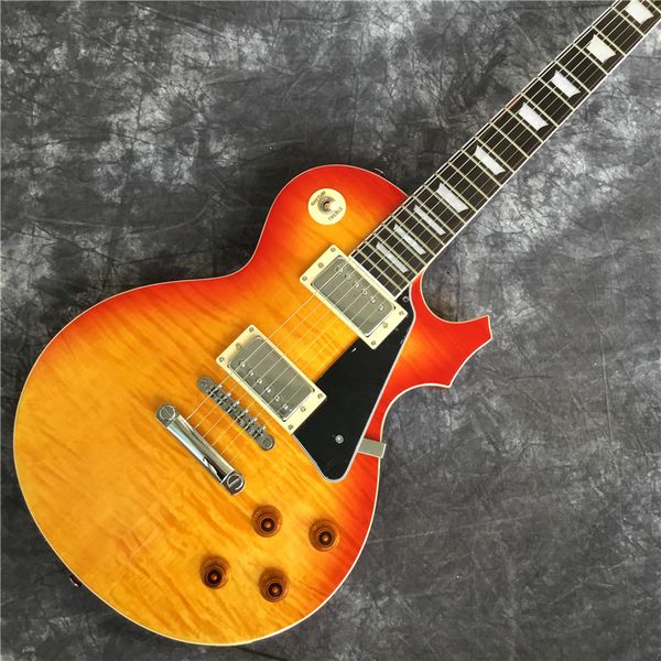 2020 suneye cs cherry sunburst tiger surface finish standard lp electric guitar custom guitar, in stock
2020 suneye cs cherry sunburst tiger surface finish standard lp electric guitar custom guitar, in stock