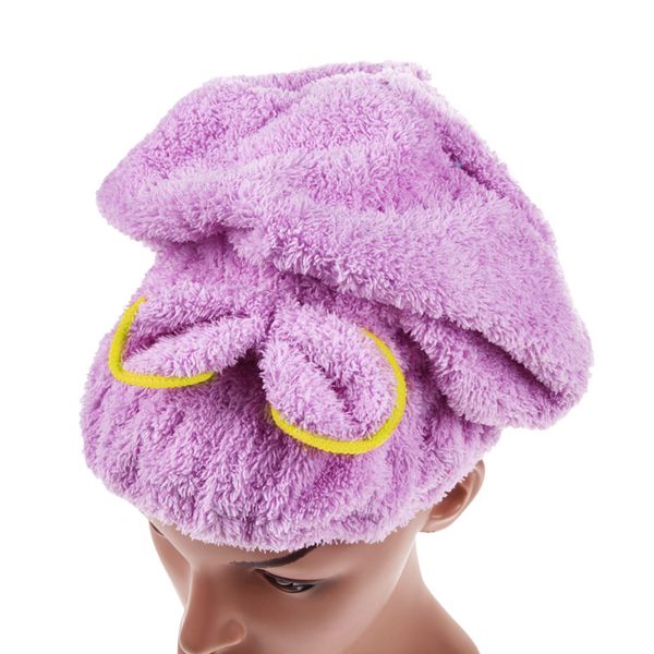 coral velvet dry hair bath towel microfiber quick drying turban super absorbent women hair cap wrap with button thicken
coral velvet dry hair bath towel microfiber quick drying turban super absorbent women hair cap wrap with button thicken