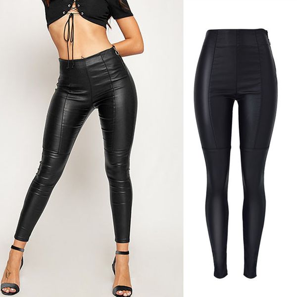 2019 jeans women slim body skinny jeans woman high waist pu leather femme mujer women black pencil pants, Blue
2019 jeans women slim body skinny jeans woman high waist pu leather femme mujer women black pencil pants, Blue