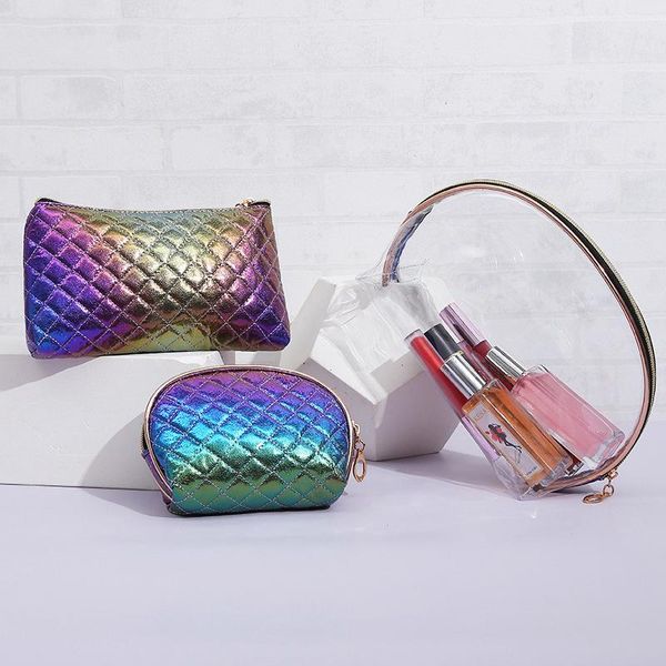 3 set fashion laser cosmetic bag wish portable makeup case waterproof beauty organizer toiletry travel business make up box
3 set fashion laser cosmetic bag wish portable makeup case waterproof beauty organizer toiletry travel business make up box