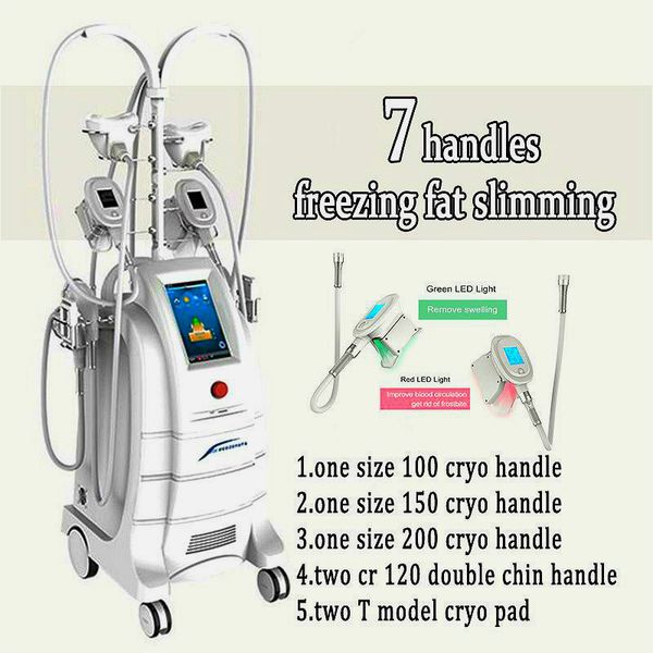cryolipolyse machine fat e slimming cryolipolysis equipment with 7 cryo handles 360°double chins treatment handle
cryolipolyse machine fat e slimming cryolipolysis equipment with 7 cryo handles 360°double chins treatment handle