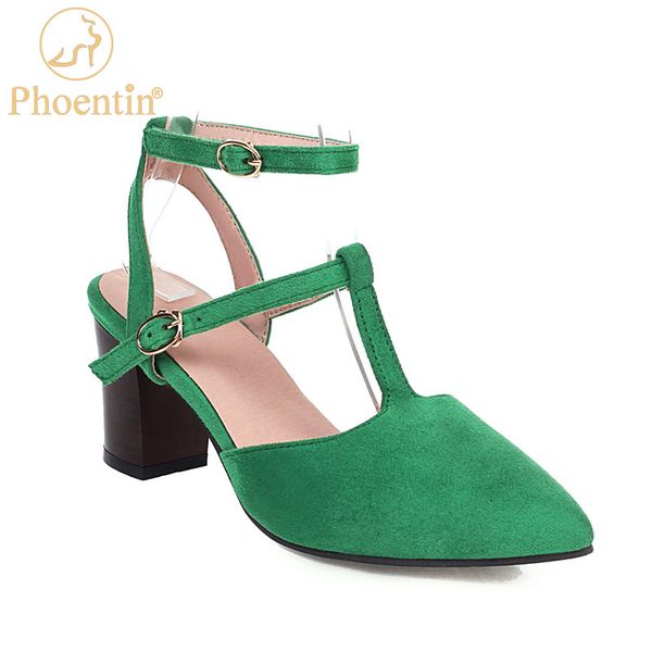 phoentin green summer shoes women sandals t strap big size shoes woman ankle buckle slingbacks flock female high heels red ft944, Black
phoentin green summer shoes women sandals t strap big size shoes woman ankle buckle slingbacks flock female high heels red ft944, Black