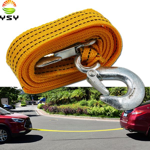 ysy 1set 3m heavy duty 3 ton car tow cable towing pull rope strap hooks van road recovery cable nylon strap rope
ysy 1set 3m heavy duty 3 ton car tow cable towing pull rope strap hooks van road recovery cable nylon strap rope