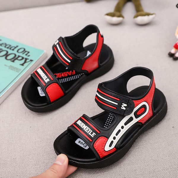 sandals 2021 summer boys fashion pu leather toddler beach shoes children kids students non-slip rubber, Black;red
sandals 2021 summer boys fashion pu leather toddler beach shoes children kids students non-slip rubber, Black;red