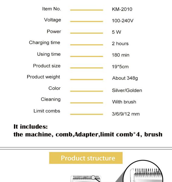 kemei 2010 триммер волос km-2010 беспроводная professional usb зарядка лучших клиперов для бритья лица sweet07 aqskj
kemei 2010 триммер волос km-2010 беспроводная professional usb зарядка лучших клиперов для бритья лица sweet07 aqskj