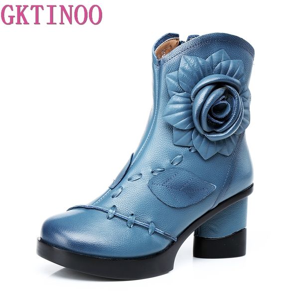 gktinoo women genuine leather boots 2019 fashion handmade boots high heels ankle female cowhide floral shoes, Black
gktinoo women genuine leather boots 2019 fashion handmade boots high heels ankle female cowhide floral shoes, Black
