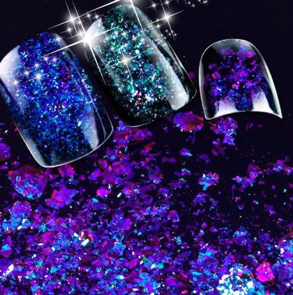 sell 1 box chameleon nail sequins glitter holographic dust dazzling nails nail art glitter decorations, Silver;gold
sell 1 box chameleon nail sequins glitter holographic dust dazzling nails nail art glitter decorations, Silver;gold