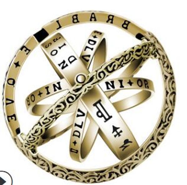 astronomical ball ring european and american retro ball flip deformation cosmic ring, Golden;silver
astronomical ball ring european and american retro ball flip deformation cosmic ring, Golden;silver