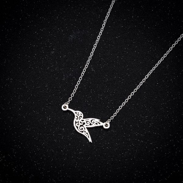 1pc little bird stainless steel pendant necklace cute animals charms necklaces for women men adventure party gift, Silver
1pc little bird stainless steel pendant necklace cute animals charms necklaces for women men adventure party gift, Silver