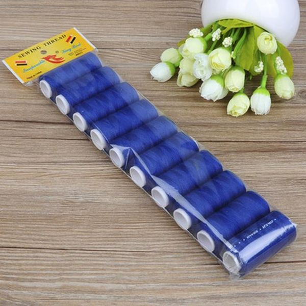 new 10pcs polyester sewing accessories durable sewing thread multicolor embroidery supplies handmade sewing craft tool lszqr, Black
new 10pcs polyester sewing accessories durable sewing thread multicolor embroidery supplies handmade sewing craft tool lszqr, Black