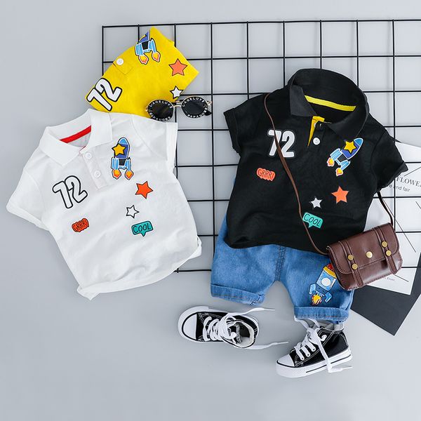 hylkidhuose 2019 summer baby girls boys clothing sets infant clothes suits lapel t shirt shorts kids children casual costume y190522, White
hylkidhuose 2019 summer baby girls boys clothing sets infant clothes suits lapel t shirt shorts kids children casual costume y190522, White