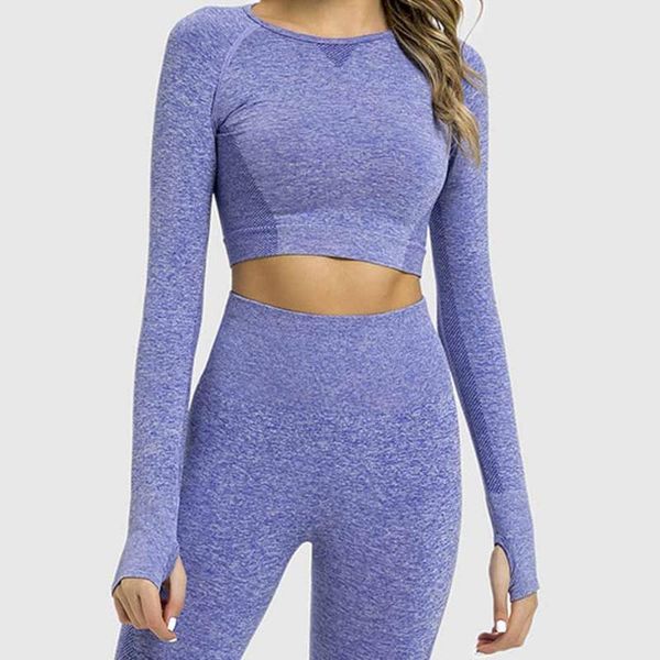 new ladies fitness yoga set high waist leggings long sleeve shirt running fitness workout sportswear set
new ladies fitness yoga set high waist leggings long sleeve shirt running fitness workout sportswear set