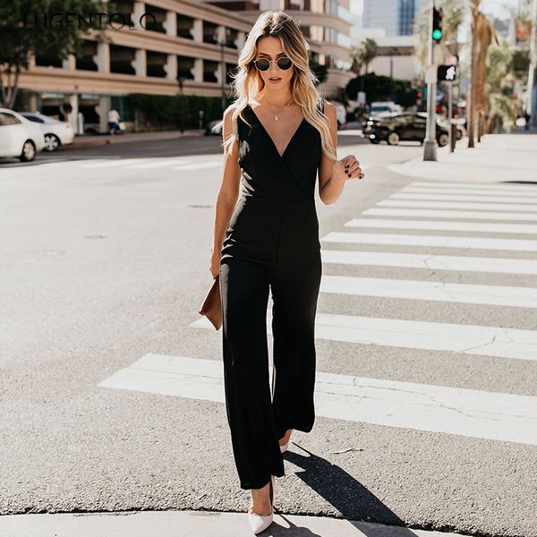 lugentolo women wide leg pants fashion jumpsuit elegant v-neck halter strap solid jumpsuits spring summer rompers jumpsuit, Black;white
lugentolo women wide leg pants fashion jumpsuit elegant v-neck halter strap solid jumpsuits spring summer rompers jumpsuit, Black;white