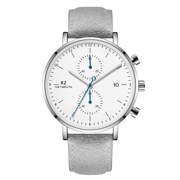 brand man waterproof leather strap watch fashion dial business luxury quartz watches chronograph luminous male clock new arrival relógio box, Slivery;brown
brand man waterproof leather strap watch fashion dial business luxury quartz watches chronograph luminous male clock new arrival relógio box, Slivery;brown
