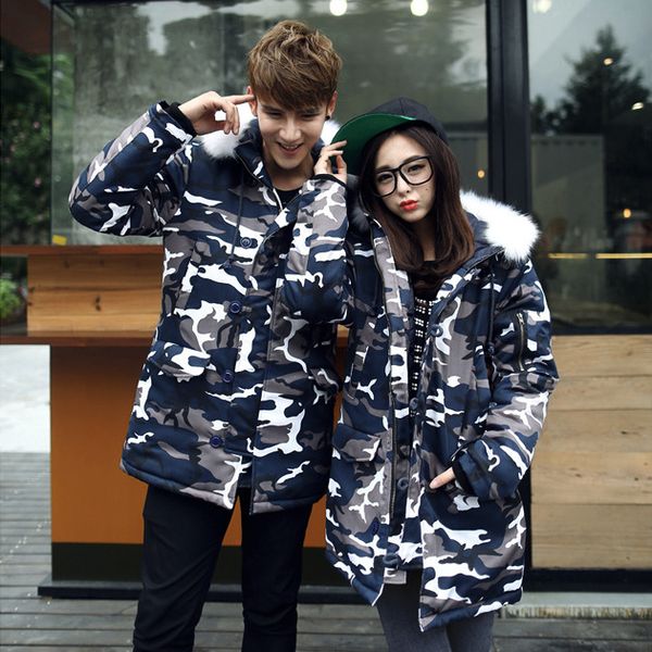 autumn and winter new style korean-style fashion handsome couples woven nap mid-length men's hooded loose-fit camouflage cotton, Blue;black
autumn and winter new style korean-style fashion handsome couples woven nap mid-length men's hooded loose-fit camouflage cotton, Blue;black