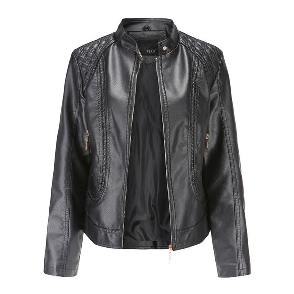 women jacket winter warm women short coat leather jacket parka zipper overcoat outwear blouse women's leather, Black
women jacket winter warm women short coat leather jacket parka zipper overcoat outwear blouse women's leather, Black