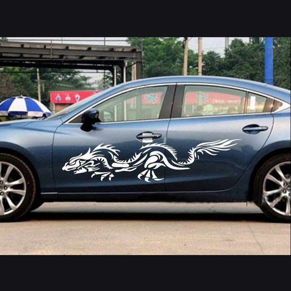 2pcs/set dragon totem tribe car body stickers decoration modified decals
2pcs/set dragon totem tribe car body stickers decoration modified decals