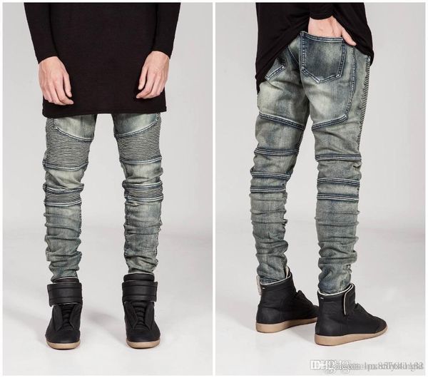 wholesale-new mens biker jeans motorcycle slim fit washed yellow black grey blue moto denim skinny elastic pants joggers for men jeans
wholesale-new mens biker jeans motorcycle slim fit washed yellow black grey blue moto denim skinny elastic pants joggers for men jeans