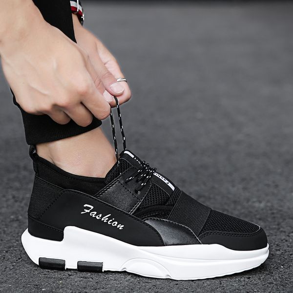 fashion sneakers for men casual mesh shoes brand light outdoor comfortable non-slip jogging shoes jogging, Black
fashion sneakers for men casual mesh shoes brand light outdoor comfortable non-slip jogging shoes jogging, Black