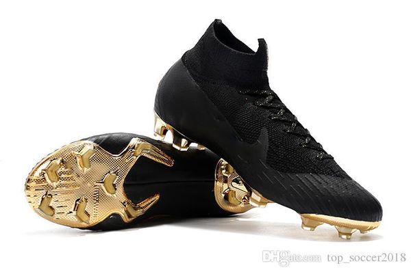 original black gold ronaldo soccer cleats mercurial superfly vi 360 elite neymar fg cr7 soccer shoes high ankle football boots
original black gold ronaldo soccer cleats mercurial superfly vi 360 elite neymar fg cr7 soccer shoes high ankle football boots