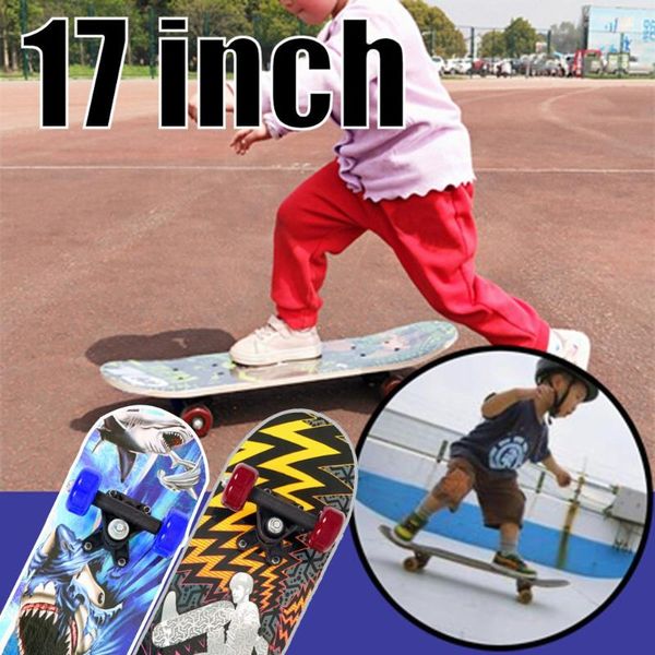 17inch length children's wooden skateboard four-wheeled scooter mini-cartoon sports car suitable for 1-5 years old chute board
17inch length children's wooden skateboard four-wheeled scooter mini-cartoon sports car suitable for 1-5 years old chute board