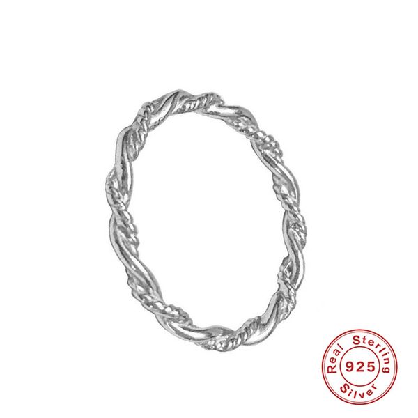authentic 100% 925 pure silver rings for women geometric wedding engagement party simple twist ring fine jewelry gift, Golden;silver
authentic 100% 925 pure silver rings for women geometric wedding engagement party simple twist ring fine jewelry gift, Golden;silver