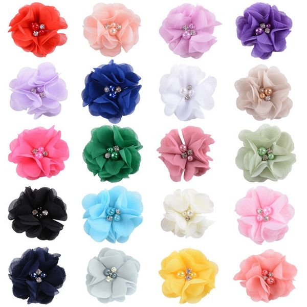 2.2" 120pcs chiffon flowers with pearl rhinestone for baby girls headband hair clips diy headwear hair flowers head accessories, Slivery;white
2.2" 120pcs chiffon flowers with pearl rhinestone for baby girls headband hair clips diy headwear hair flowers head accessories, Slivery;white