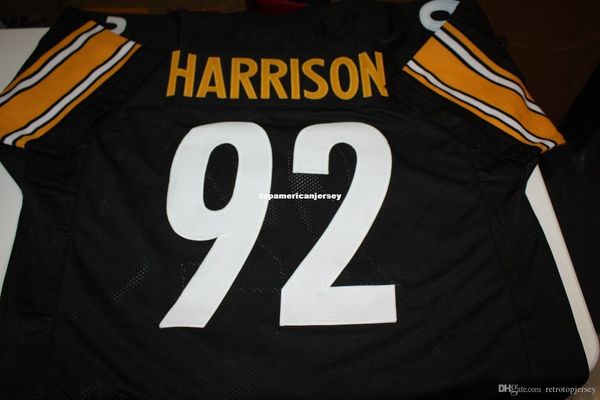 retro custom #92 james harrison mitchell & ness jersey stitching men's football jerseys running, Black;blue
retro custom #92 james harrison mitchell & ness jersey stitching men's football jerseys running, Black;blue