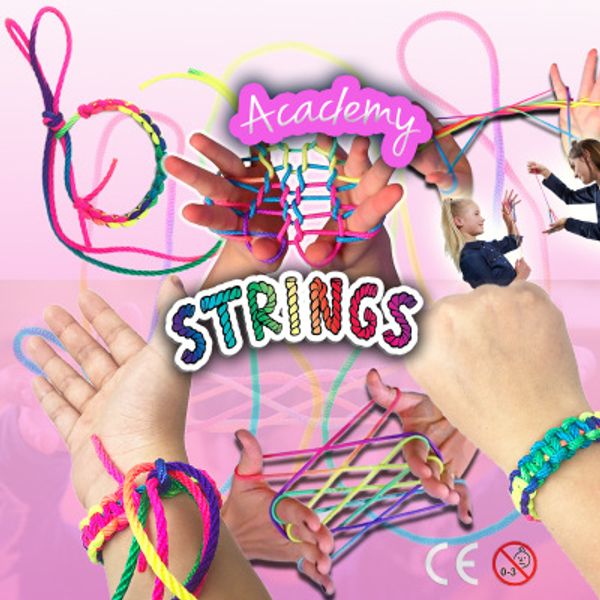 wholesale colorful strings rainbow rope finger game tool nostalgic toys novelty intelligence development fancy toys gifts for children
wholesale colorful strings rainbow rope finger game tool nostalgic toys novelty intelligence development fancy toys gifts for children