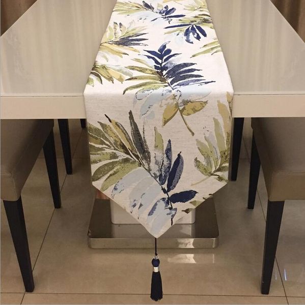 fyjafon table runner linen table runners colorful leaves decoration runner bed 32*210
fyjafon table runner linen table runners colorful leaves decoration runner bed 32*210