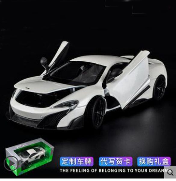 1:24 sports car model simulation alloy collection ornaments original car model accessories for mclaren 675lt
1:24 sports car model simulation alloy collection ornaments original car model accessories for mclaren 675lt