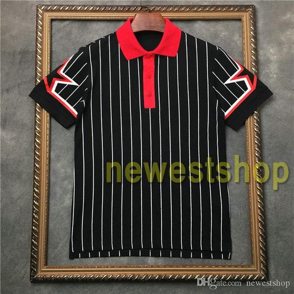 2019 новых мужчин нашивки футболка рукава пентаграмма звезда печать polo футболка мужская с короткими рукавами хлопок вскользь конструктора, White;black
2019 новых мужчин нашивки футболка рукава пентаграмма звезда печать polo футболка мужская с короткими рукавами хлопок вскользь конструктора, White;black