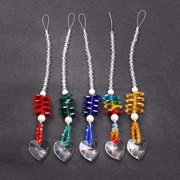 5pcs 28mm chakra crystal suncatcher heart hanging feng shui prism sparkling christmas presents rainbow maker wqm154
5pcs 28mm chakra crystal suncatcher heart hanging feng shui prism sparkling christmas presents rainbow maker wqm154