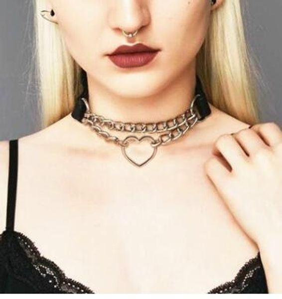 vintage tassel chain necklace women gothic punk statement choker heart necklaces cosplay anime harajuku jewelry, Silver
vintage tassel chain necklace women gothic punk statement choker heart necklaces cosplay anime harajuku jewelry, Silver
