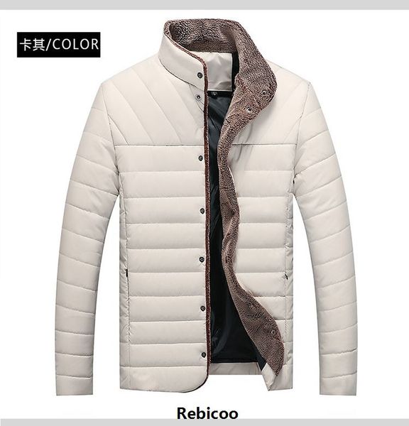 2019 men winter jacket warm casual all-match single breasted solid men coat popular coat two colors size m-3xl rebicoo432, Black
2019 men winter jacket warm casual all-match single breasted solid men coat popular coat two colors size m-3xl rebicoo432, Black