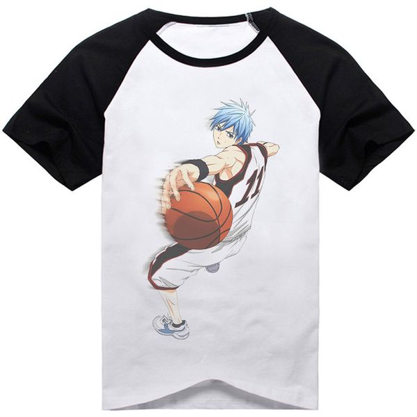 anime the basketball which kuroko plays role tshirt spring summer fashion t-shirt round collar short sleeve tee, White;black
anime the basketball which kuroko plays role tshirt spring summer fashion t-shirt round collar short sleeve tee, White;black