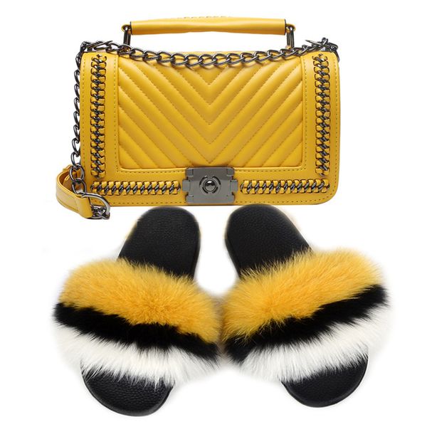 women fur slippers women shoes summer new fur slippers fashion exquisite embroidered thread bag new chain bag wallet, Black
women fur slippers women shoes summer new fur slippers fashion exquisite embroidered thread bag new chain bag wallet, Black