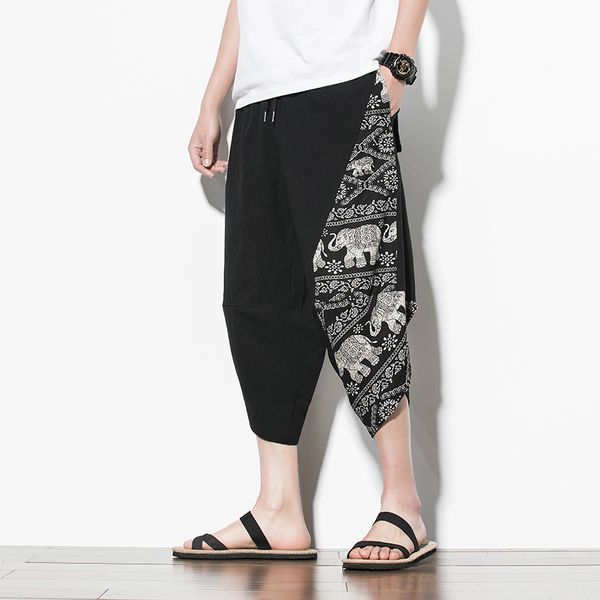men pants chinese style harem loose wide leg bloomers male jogger workout casual track sweat pants trousers men dropshipping, Black
men pants chinese style harem loose wide leg bloomers male jogger workout casual track sweat pants trousers men dropshipping, Black