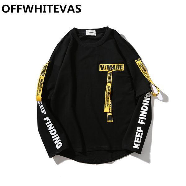 high street designer tide brand oversize ribbon alphabet false two loose long-sleeved round neck sweater coat lovers, White;black
high street designer tide brand oversize ribbon alphabet false two loose long-sleeved round neck sweater coat lovers, White;black